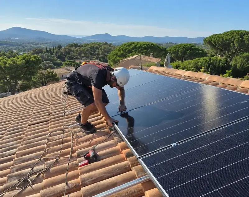 Installateur panneaux solaires Coron — pose photovoltaïque sur toiture